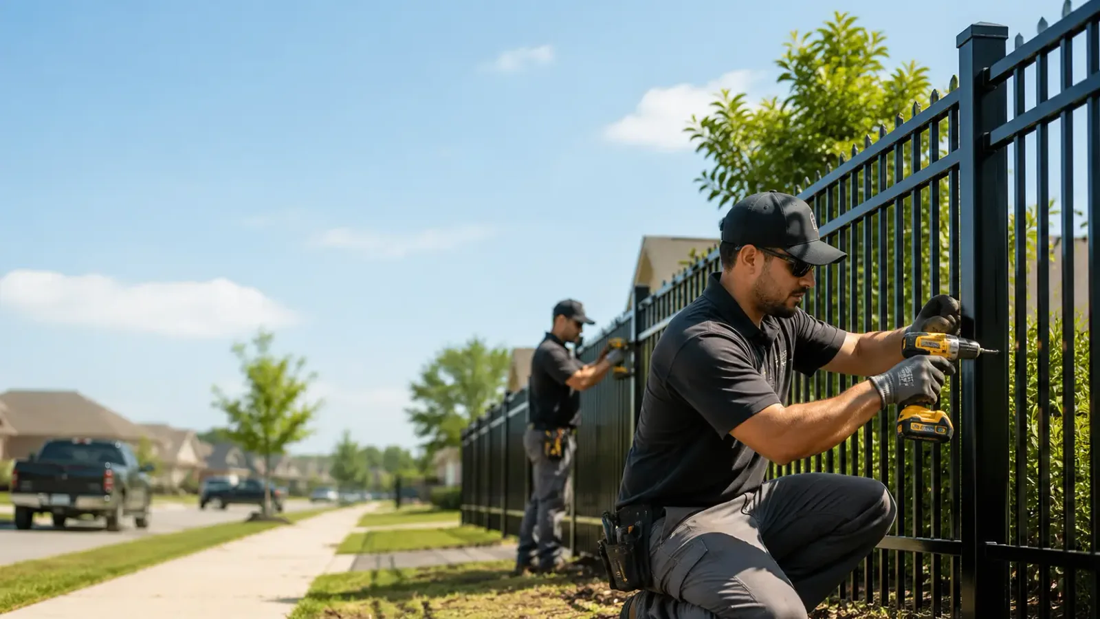 Metal Fence Installation in Hartville, OH